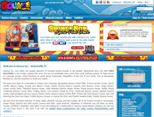 Tablet Screenshot of bounceinc.com